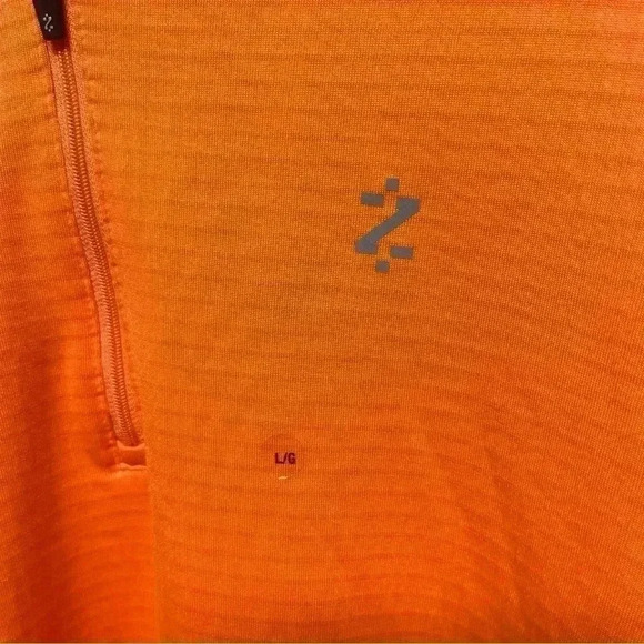 IZOD PerformX Orange Pullover Sweater Size Large NWT - Picture 2 of 10